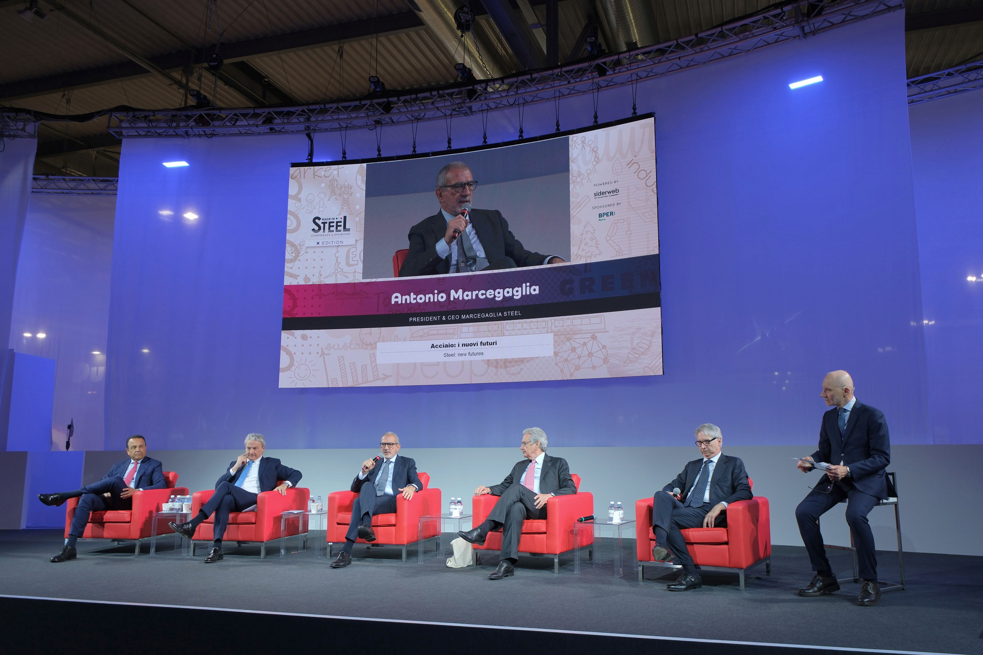 Made in Steel forum in 2023.