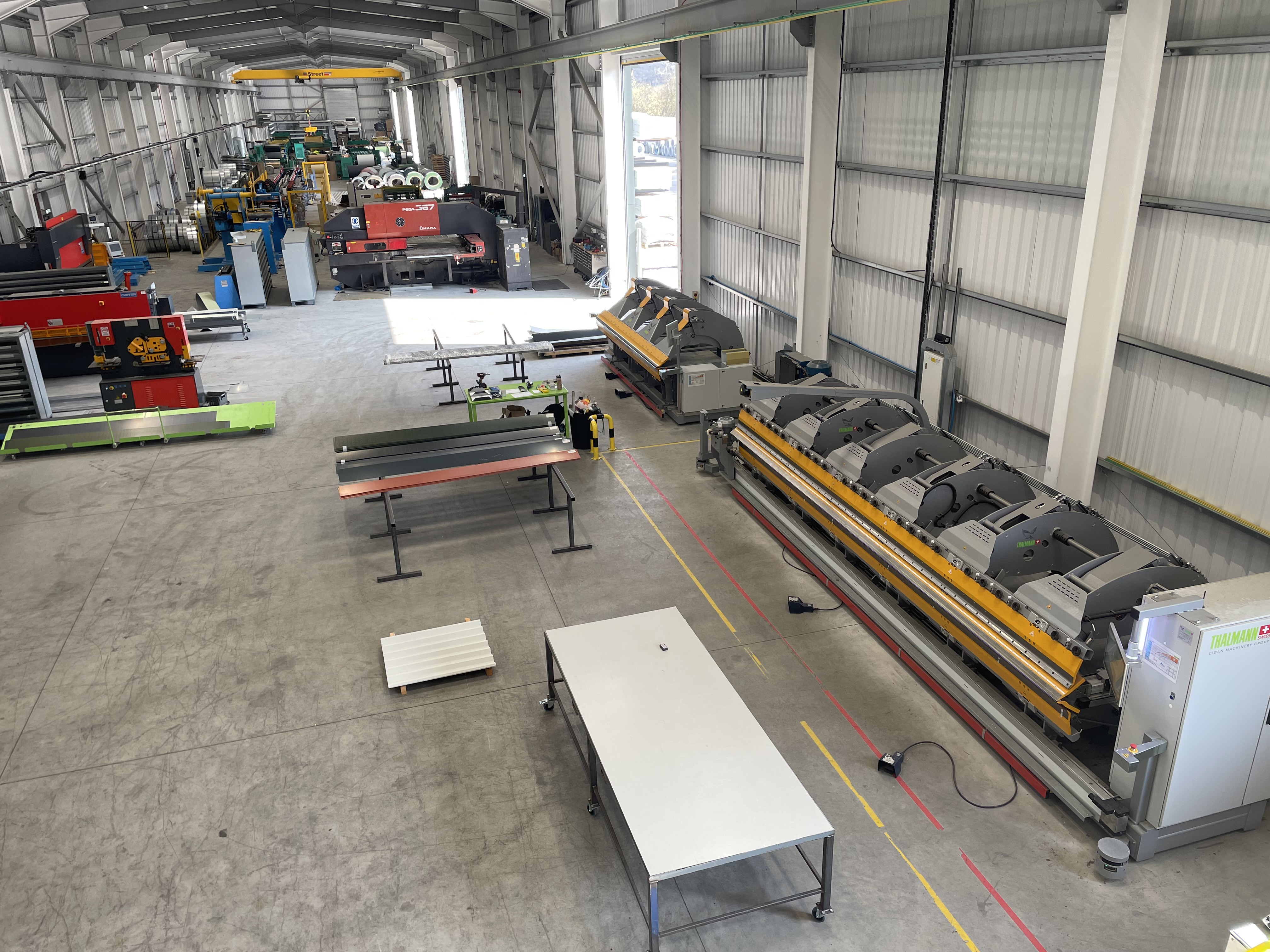 Hornsey Steel new factory
