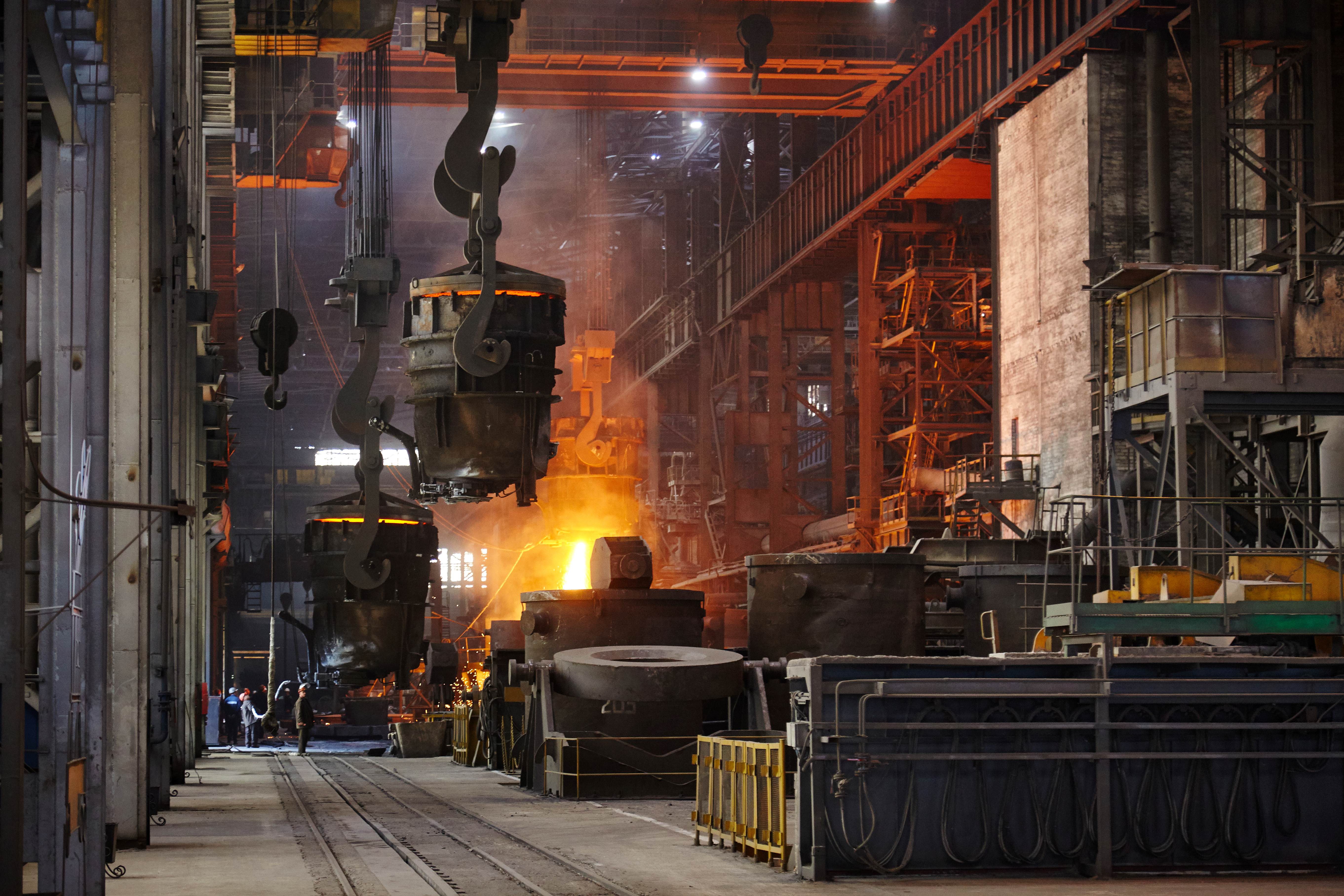 Steel foundry. Image: Shutterstock.com