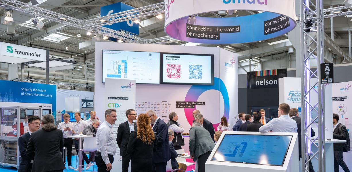 UMATI stand at EMO Hannover 2025.