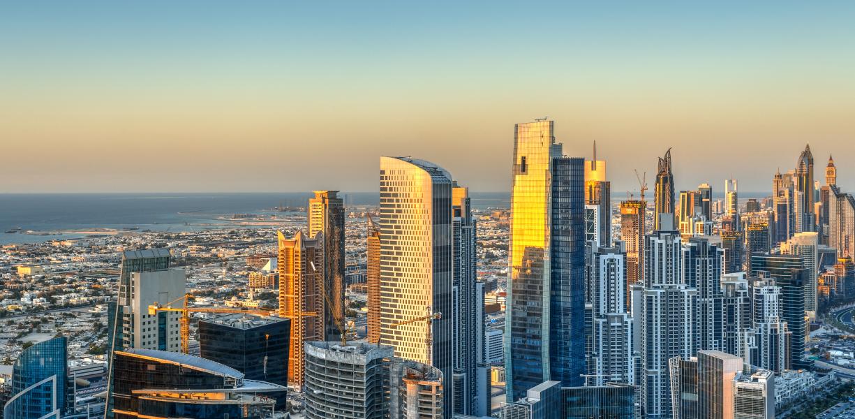 Aerial view of Dubai (Shutterstock)