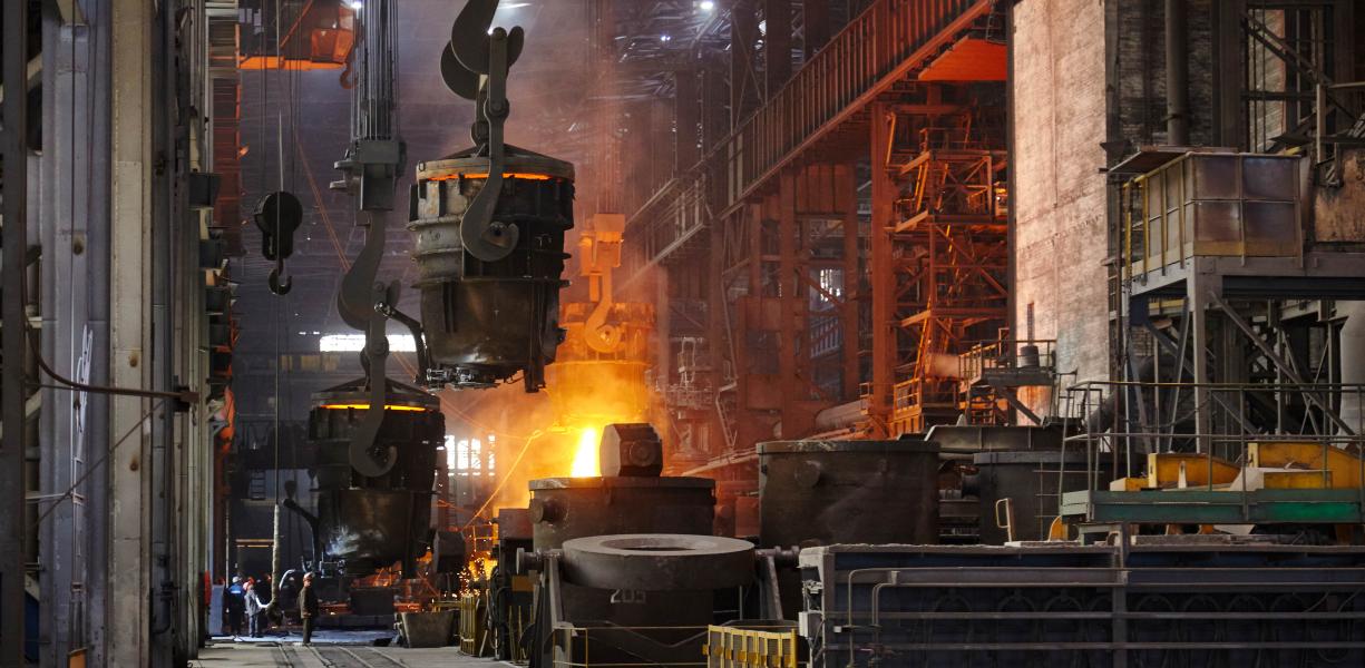 Steel foundry. Image: Shutterstock.com